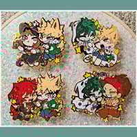 BNHA Spooky Ship Pins