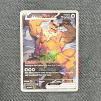 Eevee Illustration Rare Flex n Furry Card