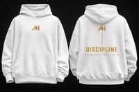 AH Discipline Oversized Hoodie – White