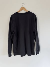 Image 2 of Vintage Carhartt - Black Pocket Logo Long Sleeve T-Shirt (Large)