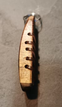 Image 3 of Walnut wood key fob