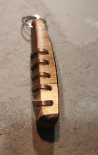 Image 2 of Walnut wood key fob