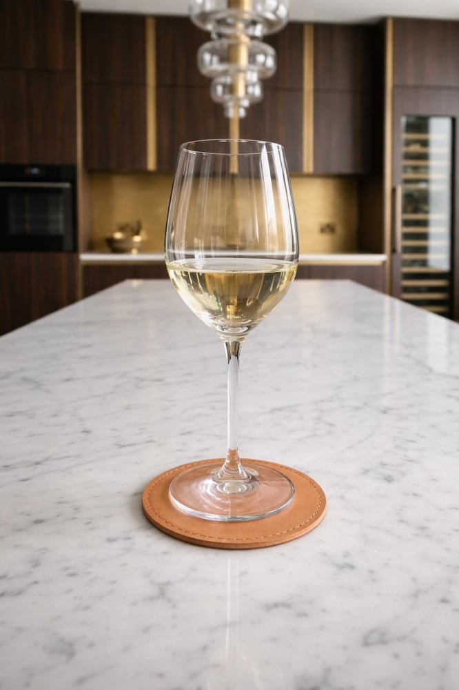 Image of Leather Coasters