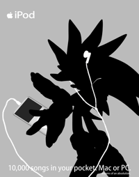 Image 2 of iPod Poster - Silver