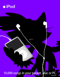Image 2 of iPod Poster - Blaze