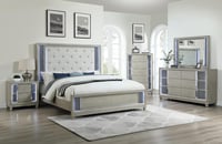 Image 5 of UNi-B090 / KING OR QUEEN BED FRAME SET