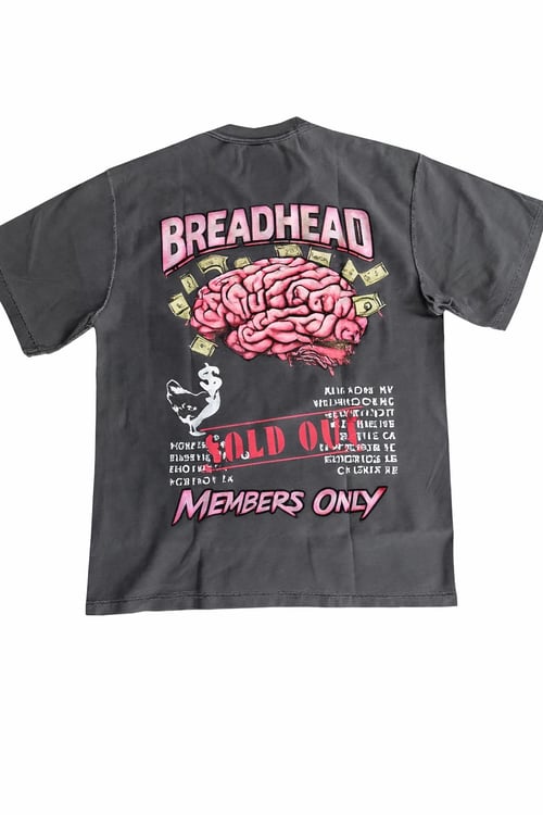 Image of Grey BreadHead Records Tee