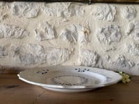 Image 6 of Grand plat en terre de fer Saint Amand et Hamage - Art de la table ancien
