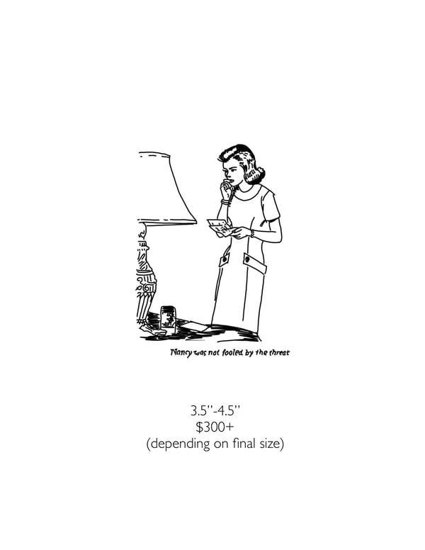 Image of Nancy Drew “not fooled”