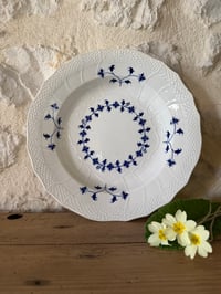 Image 1 of Plat creux en terre de fer Saint Amand et Hamage - Art de la table ancien