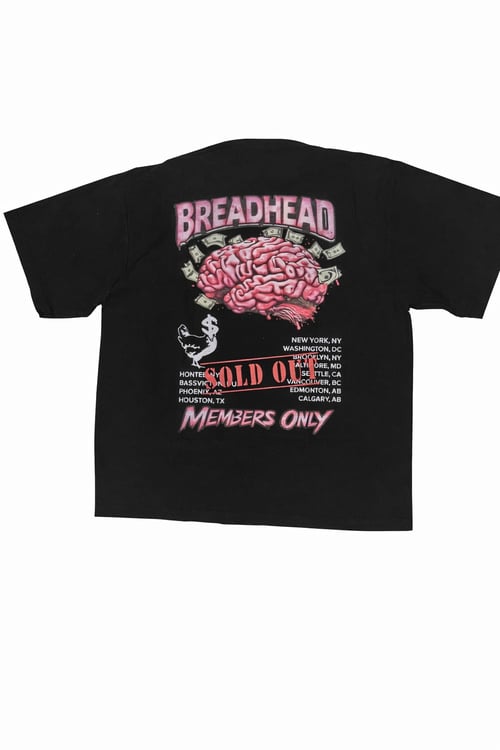 Image of Black BreadHead Records Tee