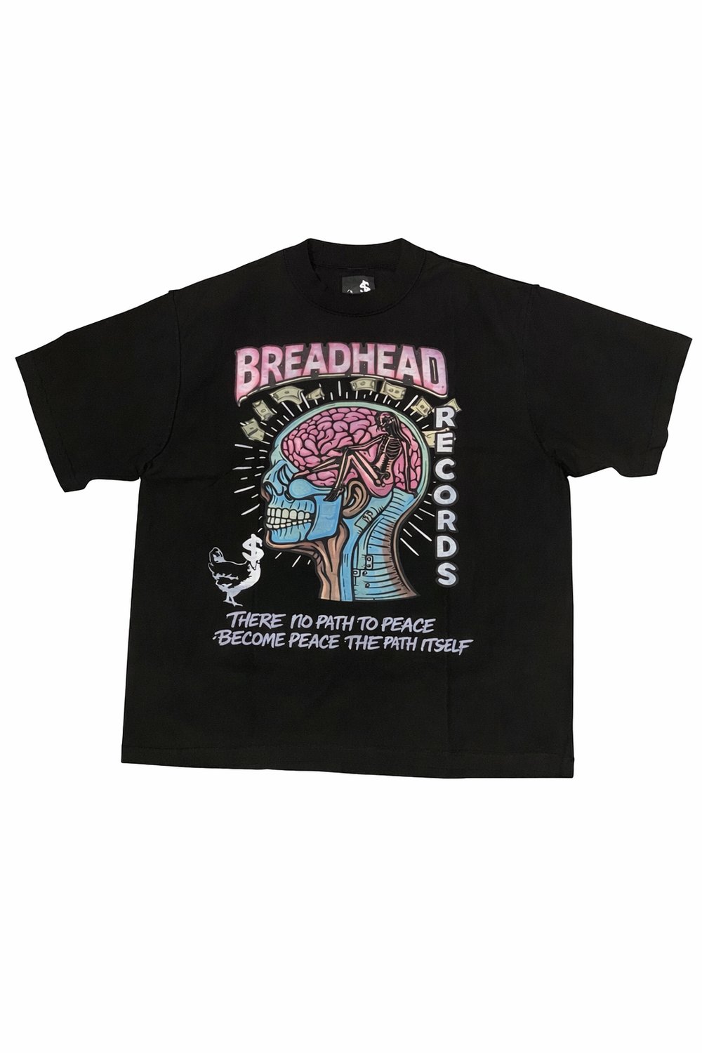 Image of Black BreadHead Records Tee