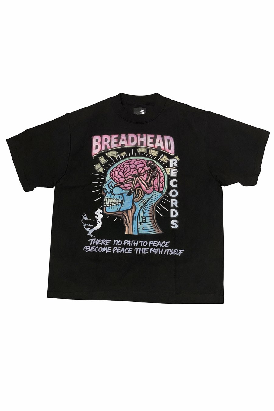 Image of Black BreadHead Records Tee