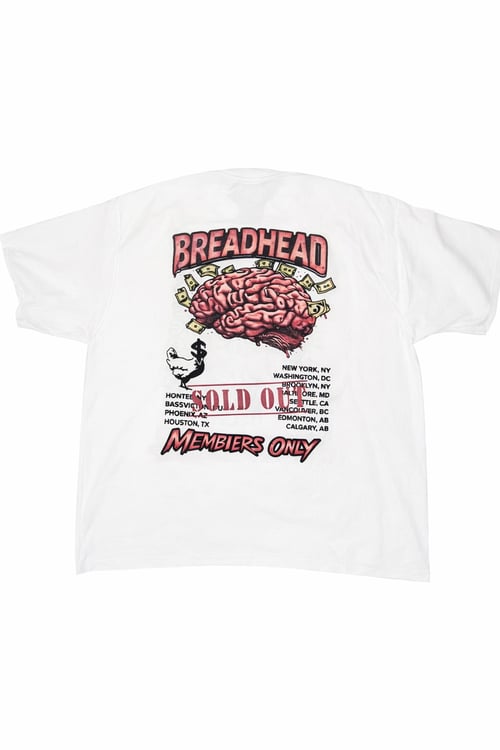 Image of White BreadHead Records Tee