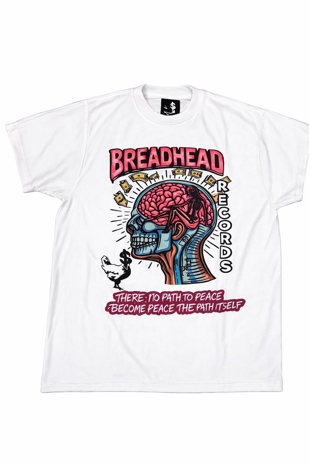 Image of White BreadHead Records Tee