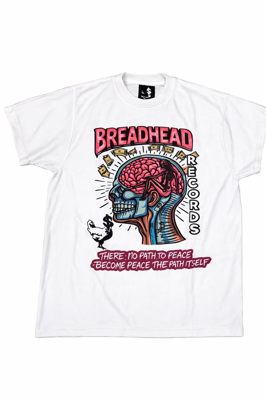Image of White BreadHead Records Tee