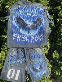 First row  medium blue