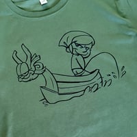 Image 2 of WINDWANKER - Adam Rosenlund *GREEN TEE*