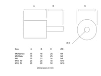 Image 2 of Rubber feet / Vibration mounts / Stop with threaded stud