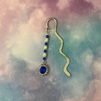 Blue Elegant Bookmark