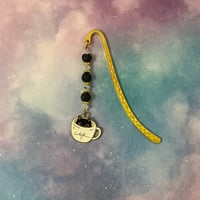 Cat in Coffee Cup Bookmark