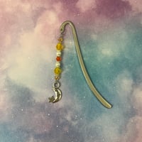 Moon with Stars Bookmark