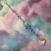 Purple Heart Sun Catcher Hanging Home Decor