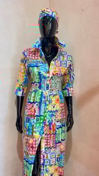 Image 6 of VESTIDO ESTAMPADO CAPRI VILAGALLO