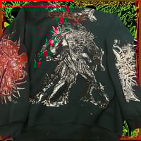 Image 1 of MONSTA HOODIE SWAG BLACK