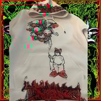 Image 1 of MONSTA HOODIE SWAG WHITE