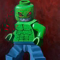 Image 1 of Killer Croc Painting