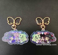 Image 1 of Angels of Delusion Acrylic Keychain and Sticker