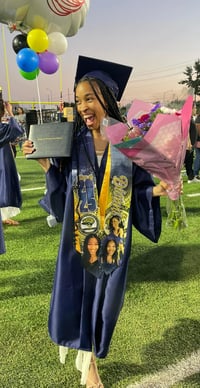 Image 2 of Custom Graduation Shirt and Stole Bundle Deal