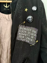 Image 5 of BETREUTES DENKEN ¥ BOMBER JACKET ¥ UNISEX ¥ UPCYCLED ¥ IBIZA