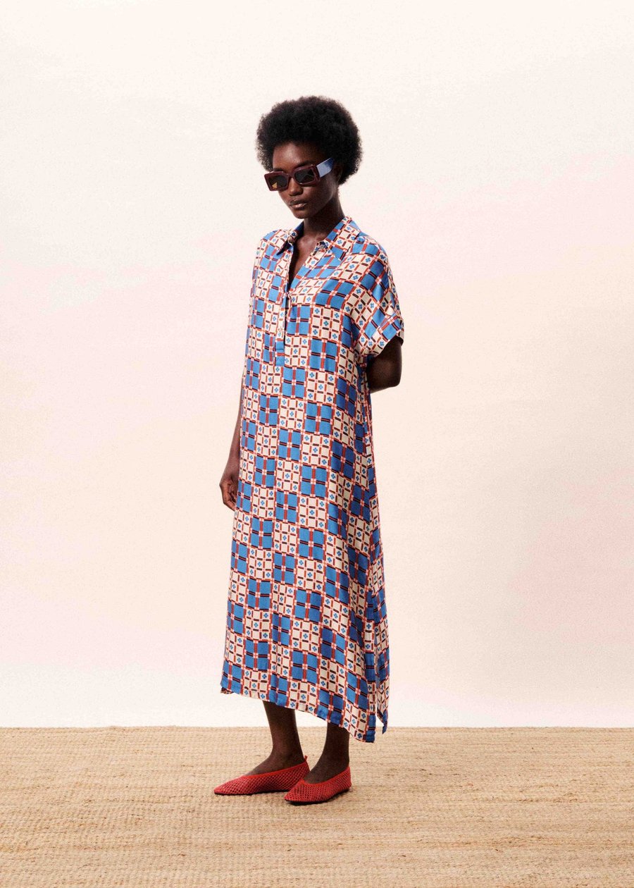 Image of 3-Vestido Azulejos