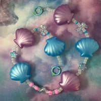 Mermaid Seashell Kandi Belt Chain Accessory Wallet Chain