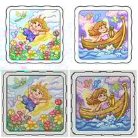 Image 1 of Tiny Fairy Mini Diamond Painting Kit by Tiny Daisy