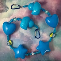 Blue Bees Kandi Belt Chain Accessory Wallet Chain