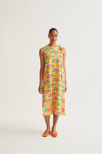 Image 5 of VESTIDO MIDI EST CITRUS