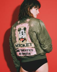 Image 1 of VINTAGE ¥ BOMBER JACKET ¥ UNISEX ¥ UPCYCLED ¥ IBIZA