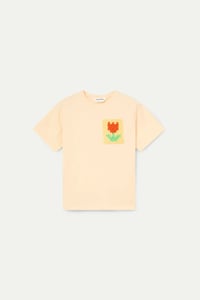 Image 6 of CAMISETA AMARILLO BORDADO TULIPAN