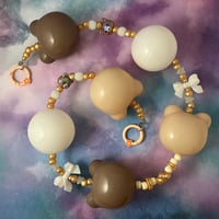 Teddy Bear Head Kandi Belt Chain Accessory Wallet Chain