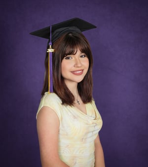 Image of Classic Heirloom Portrait Session | Velvet Drape School Portraits | San Antonio Studio Photographer