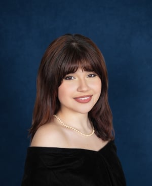 Image of Classic Heirloom Portrait Session | Velvet Drape School Portraits | San Antonio Studio Photographer