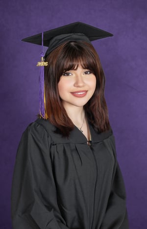 Image of Classic Heirloom Portrait Session | Velvet Drape School Portraits | San Antonio Studio Photographer