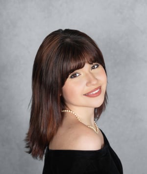 Image of Classic Heirloom Portrait Session | Velvet Drape School Portraits | San Antonio Studio Photographer