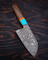 Image 1 of 4.75" Ko-Bunka - BROWN/BLUE