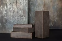 Image 2 of SET !  Wooden box  gray graphite