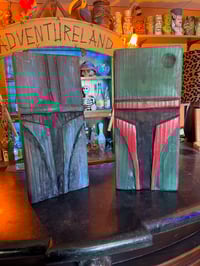 Image 3 of Boba Fett carving