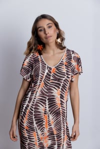 Image 3 of VESTIDO PLUMAS BMB